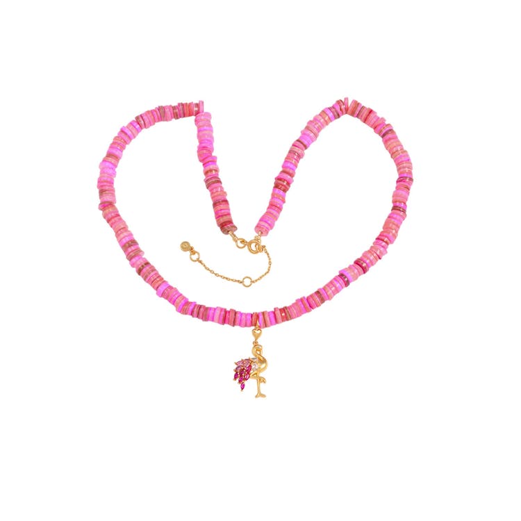Hultquist Copenhagen Pink Flamingo Necklace — Halsband